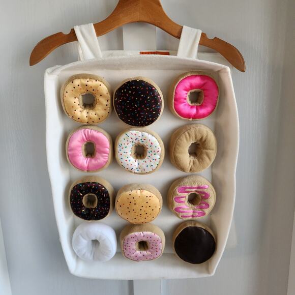 Kids Box of Donuts Halloween Costume Candy Corn Lane Fits ages 3, 4, 5, 6, 7 - Picture 2 of 8